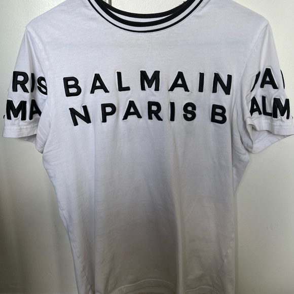 Balmain White T-Shirt - Picture 2 of 2